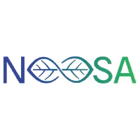 Noosa Fiber logo highlighting bio-renewable textiles
